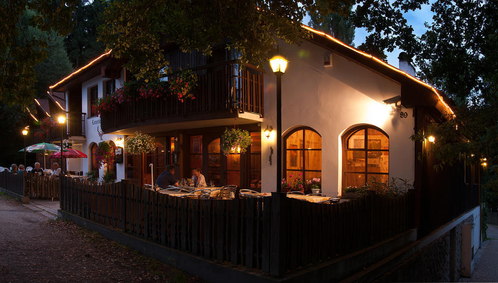 Lovecký hotel Jívák Loučeň Esterno foto
